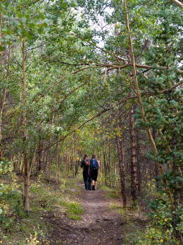 Hiking at Wheeler Geologic Area (photo by b4Studio)