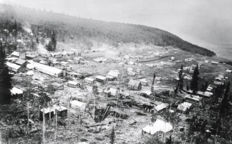 Bachelor, aerial view, c1892 - Creede Historical Society #2194-MC-1c1